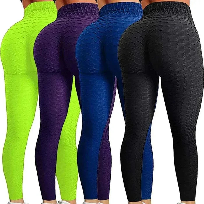 Women's  Fitness Yoga Pants Scrunch Butt Lift Gym Yoga Skinny Tights Leggings For Women
