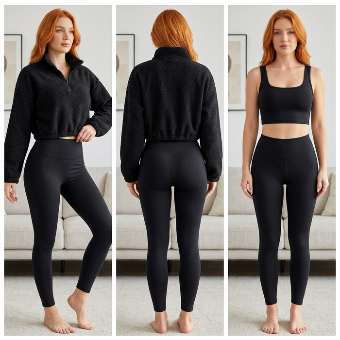 Black 3pcs / S