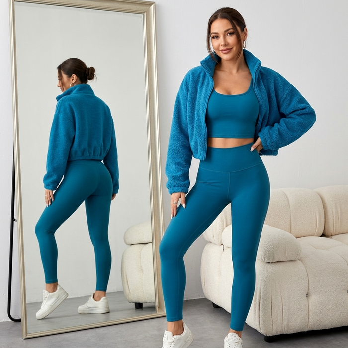 Peacock Blue 3pcs / S
