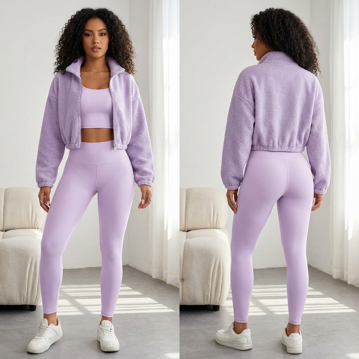 Light Purple 3pcs / S