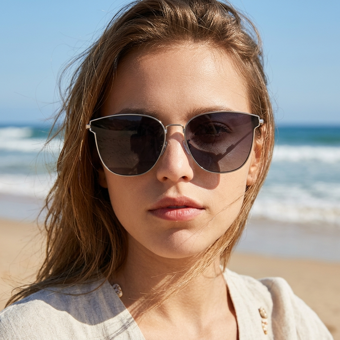 Women's Polarized UV400 Memory Titanium Sunglasses
