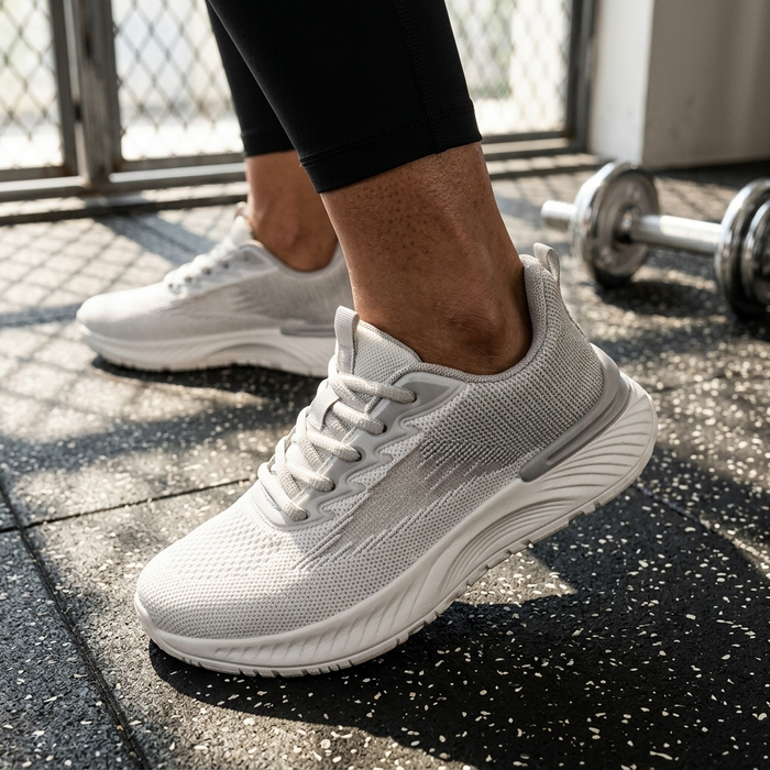 Women's Shock-Absorbing Lightweight Mesh Running Sneakers