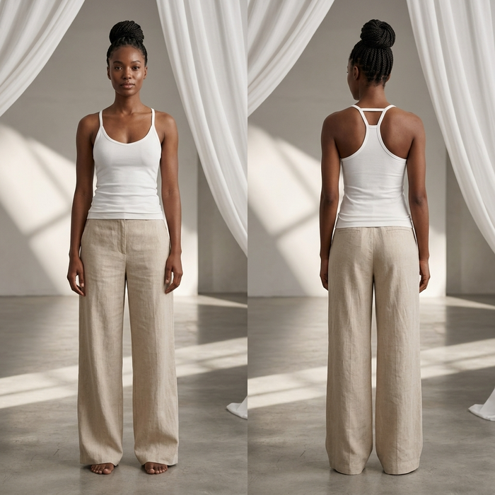 Women's Slim Fit Seamless Camisole Top – Adjustable Strap