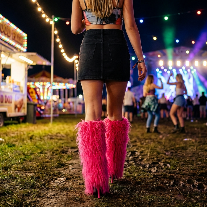 Women’s Tassel Stiletto Long Boots – Pointed-Toe Minimalist High-Heel Suede Fashion Boots