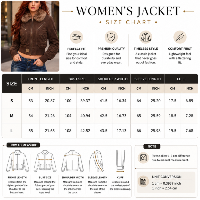 Women's Vintage Fur Collar Jacket – Loose Fit American Retro Lapel Coat