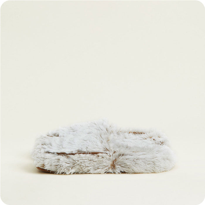 Cozy Marshmallow Brown Warmies Slippers