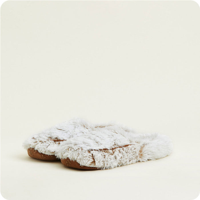 Relax with Microwavable Brown Warmies Slippers