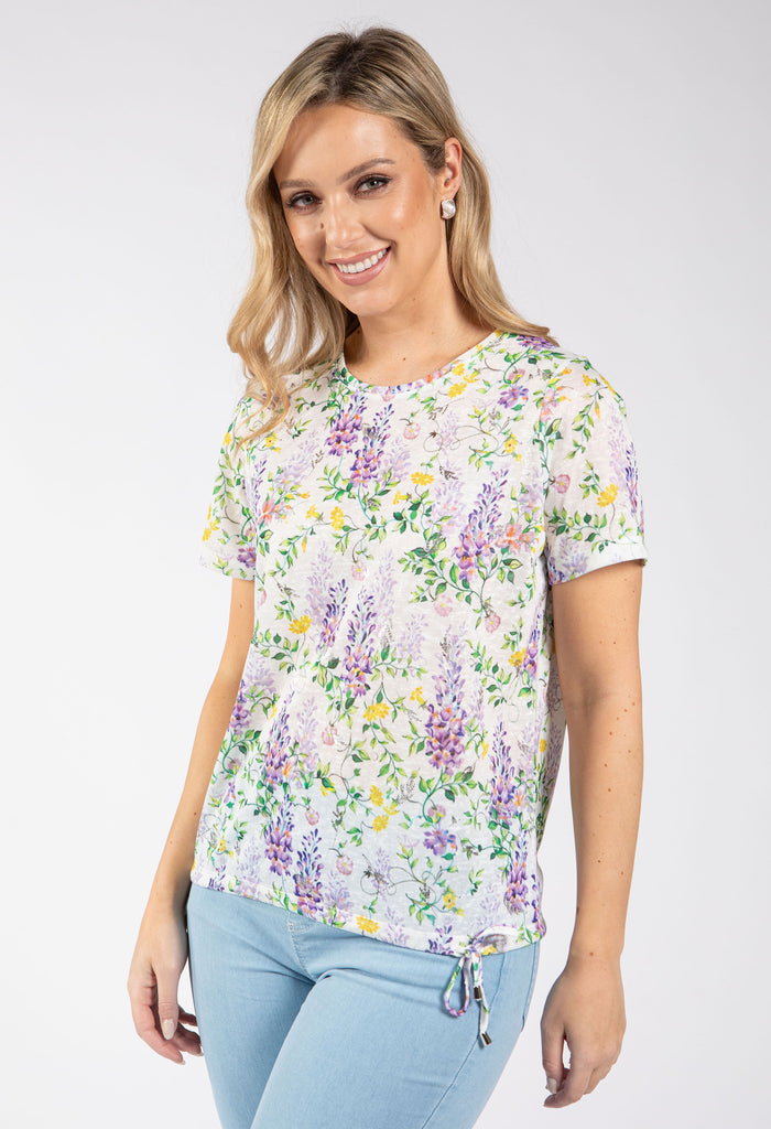 Yasmin Floral Top