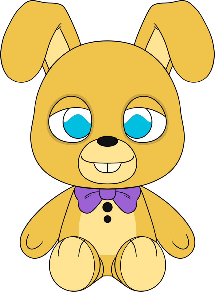 Yellow Rabbit Plush (9in)