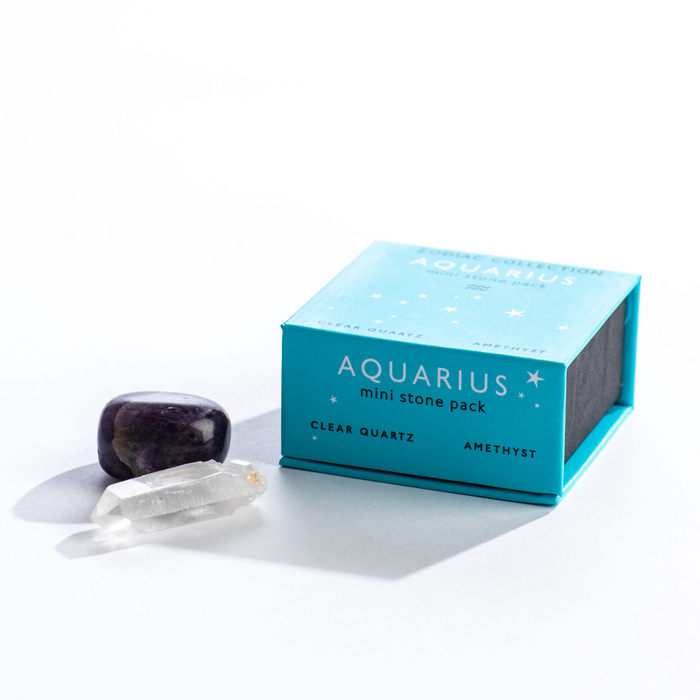 Zodiac Mini Stone Pack | Aquarius